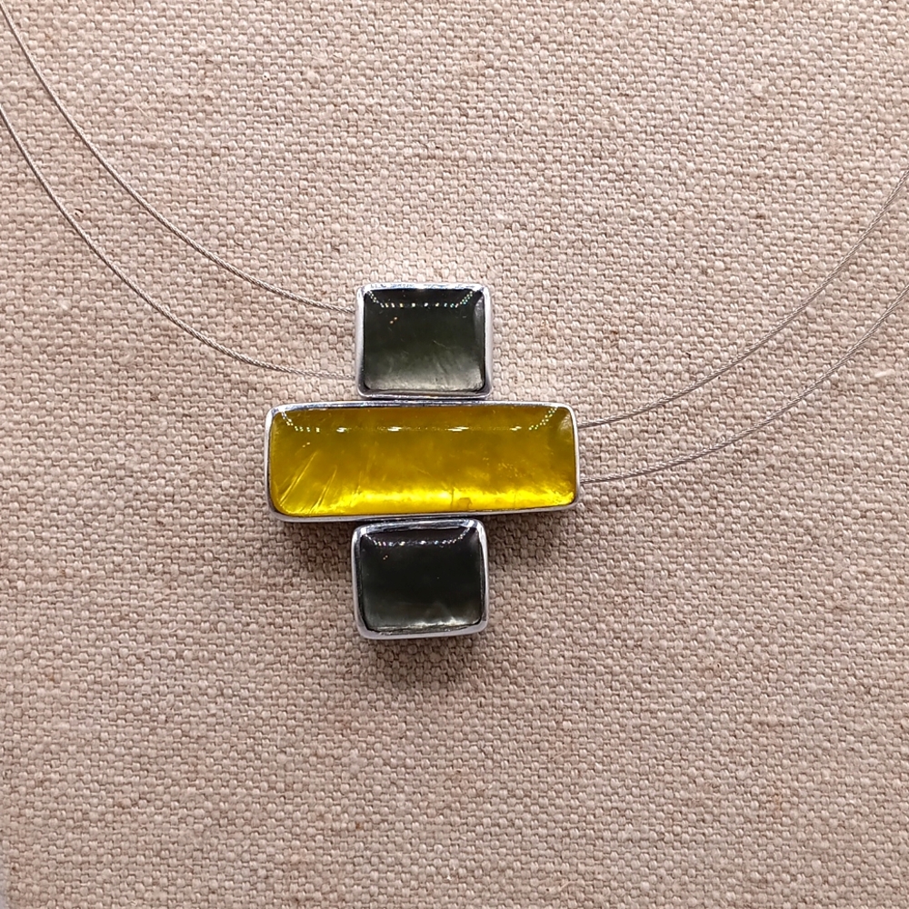 Origin 3 piece magnetic pendant necklace